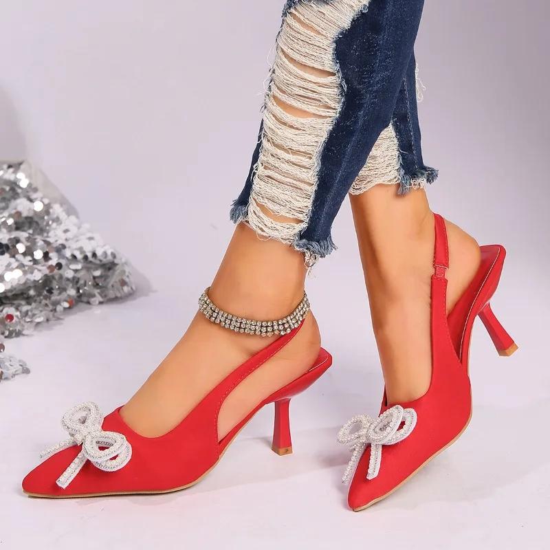 Women s Shoes 2024 Slingbacks Women s High Heels Fashion Butterfly-knot Office and Career Sexy Pointed Slip-on Toe High Heels 35 чёрный
Women s Shoes 2024 Slingbacks Women s High Heels Fashion Butterfly-knot Office and Career Sexy Pointed Slip-on Toe High Heels 35 чёрный