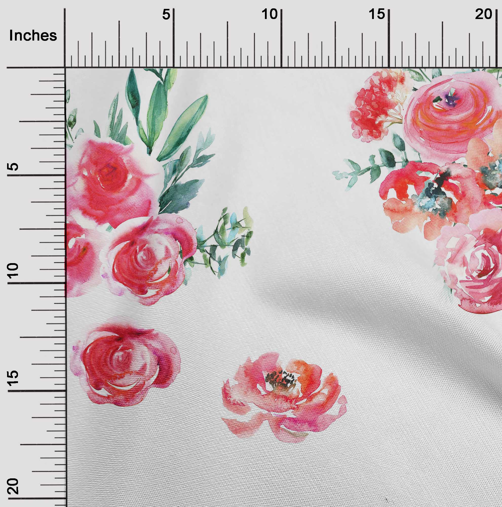 oneOone Cotton Flex Fabric Leaves & Peach Floral Watercolor Printed Fabric 1 Yard 40 Inch 42 Inch - Viscose Chiffon білий
oneOone Cotton Flex Fabric Leaves & Peach Floral Watercolor Printed Fabric 1 Yard 40 Inch 42 Inch - Viscose Chiffon білий