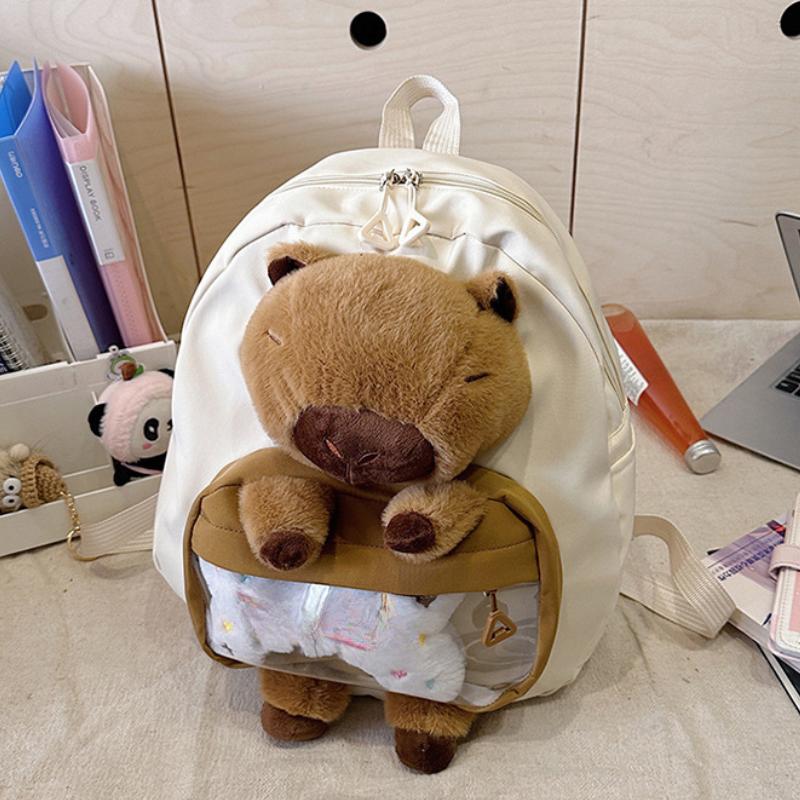 Рюкзак Kawai Capybara, женский, большой вместительный, с мультяшным забавным рисунком, мягкий, для девушек, с анимацией, студенческий, легкий, для любви.
Рюкзак Kawai Capybara, женский, большой вместительный, с мультяшным забавным рисунком, мягкий, для девушек, с анимацией, студенческий, легкий, для любви.