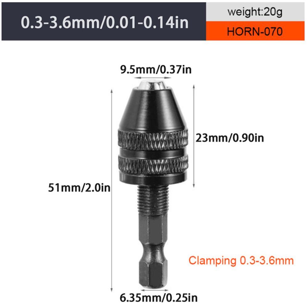 0.3-6.5mm Quick Change Hexagonal Handle Three Jaw Self Centering Twist Drill Chuck 0.3-3.6mm Electric Grinding Tool Set
0.3-6.5mm Quick Change Hexagonal Handle Three Jaw Self Centering Twist Drill Chuck 0.3-3.6mm Electric Grinding Tool Set