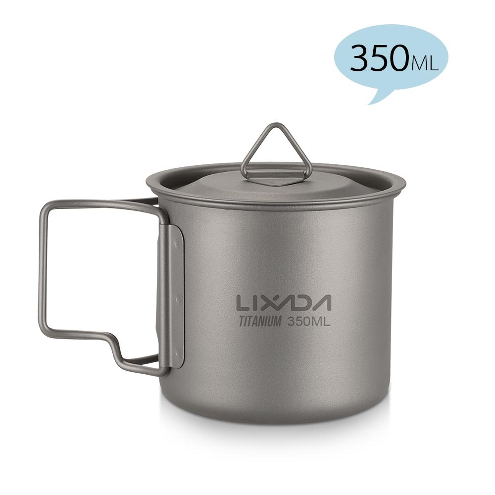300/350/550/650ml/750ml Outdoor Water Cup Picnic Water Mug Tableware Lixada Ultralight Titanium Cup Mug with Foldable Handle
300/350/550/650ml/750ml Outdoor Water Cup Picnic Water Mug Tableware Lixada Ultralight Titanium Cup Mug with Foldable Handle