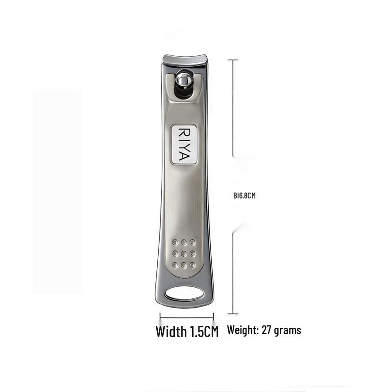 RIYA Stainless Steel 3-Piece Nail Clipper Set - Flat & Angled Edge Manicure Tools
RIYA Stainless Steel 3-Piece Nail Clipper Set - Flat & Angled Edge Manicure Tools