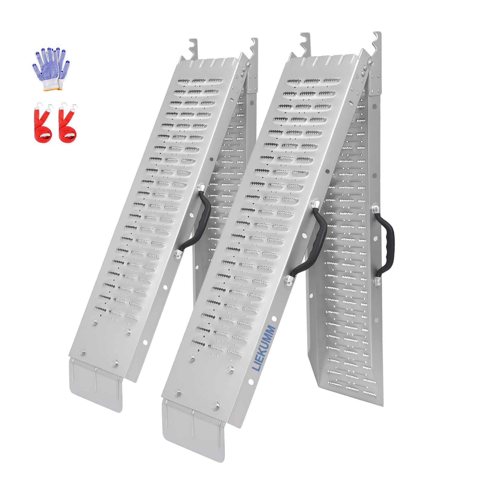 LIEKUMM Складной велосипед 168см 400кг Вес с для Грузовой Мотоцикл Грузовик Комплект из 2 Рампа, Длинная, Грузоподъемность, Перчатки, Транспортировка, Погрузка, Погрузка, Сталь,
LIEKUMM Складной велосипед 168см 400кг Вес с для Грузовой Мотоцикл Грузовик Комплект из 2 Рампа, Длинная, Грузоподъемность, Перчатки, Транспортировка, Погрузка, Погрузка, Сталь,