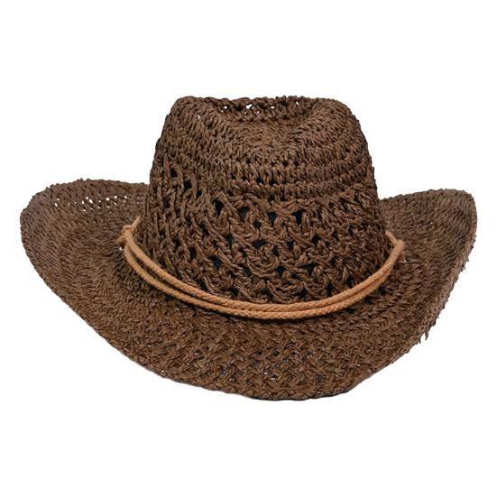 Sun Hat Natural Raffia Hand-Woven Lightweight Breathable Wide Brim Straw Hat Hollow Design Rope Decor Western Cowboy Hat
Sun Hat Natural Raffia Hand-Woven Lightweight Breathable Wide Brim Straw Hat Hollow Design Rope Decor Western Cowboy Hat