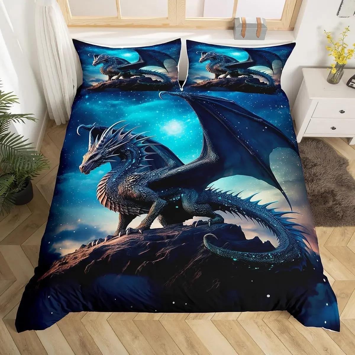 Comforter Magic Flying Dragon Bright Colorful Fly Dragon Wildlife Boys Comforter Outer Space Galaxy Men Bedding Set Comforter (quilt)-EU Single(135*200cm)3pcs
Comforter Magic Flying Dragon Bright Colorful Fly Dragon Wildlife Boys Comforter Outer Space Galaxy Men Bedding Set Comforter (quilt)-EU Single(135*200cm)3pcs