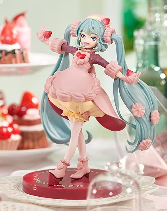 Hatsune Miku SweetSweets Series Шоколадная фигурка-Клубника Короткая- 
Hatsune Miku SweetSweets Series Шоколадная фигурка-Клубника Короткая-