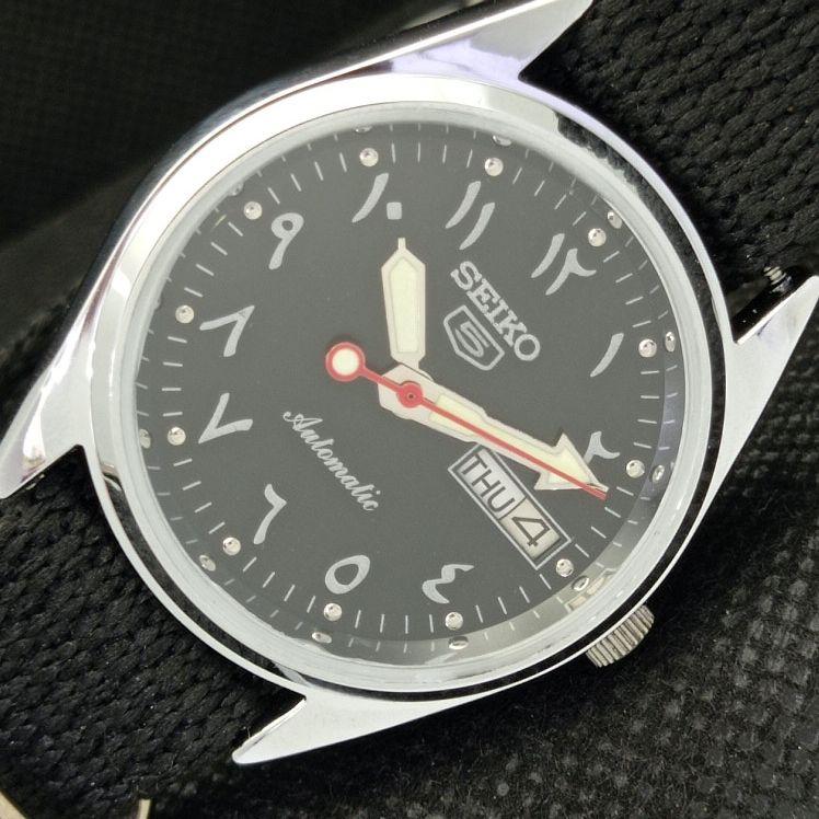 REFURBISHED VINTAGE SEIKO 5 AUTO 6309A JAPAN MENS ARABIC WATCH 610e-a318719-2 SKU610e-a318719 
REFURBISHED VINTAGE SEIKO 5 AUTO 6309A JAPAN MENS ARABIC WATCH 610e-a318719-2 SKU610e-a318719