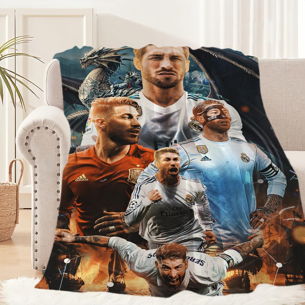 Football player S-Sergio R-Ramos-s Blanket Plush Nap Sofa rug for Living Room Warm Office Bedroom Birthday Home Travel Kid Gifts 30x40in
Football player S-Sergio R-Ramos-s Blanket Plush Nap Sofa rug for Living Room Warm Office Bedroom Birthday Home Travel Kid Gifts 30x40in