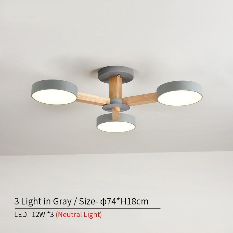 Деревянная светодиодная люстра с металлическим абажуром, люстры для гостиной, белая лампа, потолочный светильник, подвесной светильник для спальни Natural light