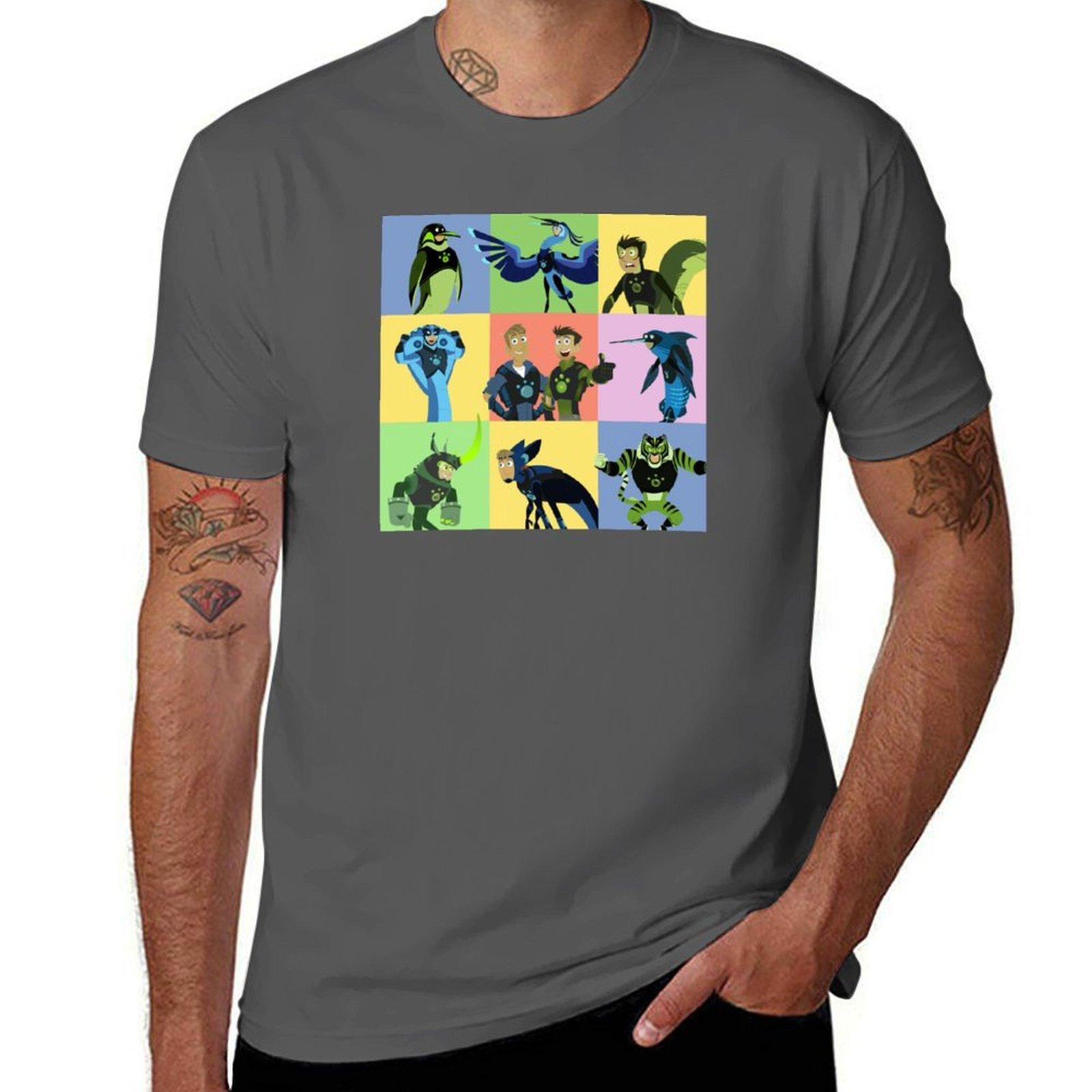 Wild Kratts Creature Powers TShirt Retro Graphic Print TShirt 4XL
Wild Kratts Creature Powers TShirt Retro Graphic Print TShirt 4XL