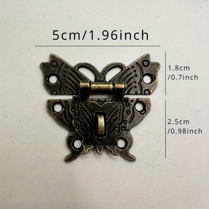 Vintage Butterfly Latch Catch, Retro Alloy Wooden Jewelry Box Lock, Furniture Decorative Hardware
Vintage Butterfly Latch Catch, Retro Alloy Wooden Jewelry Box Lock, Furniture Decorative Hardware