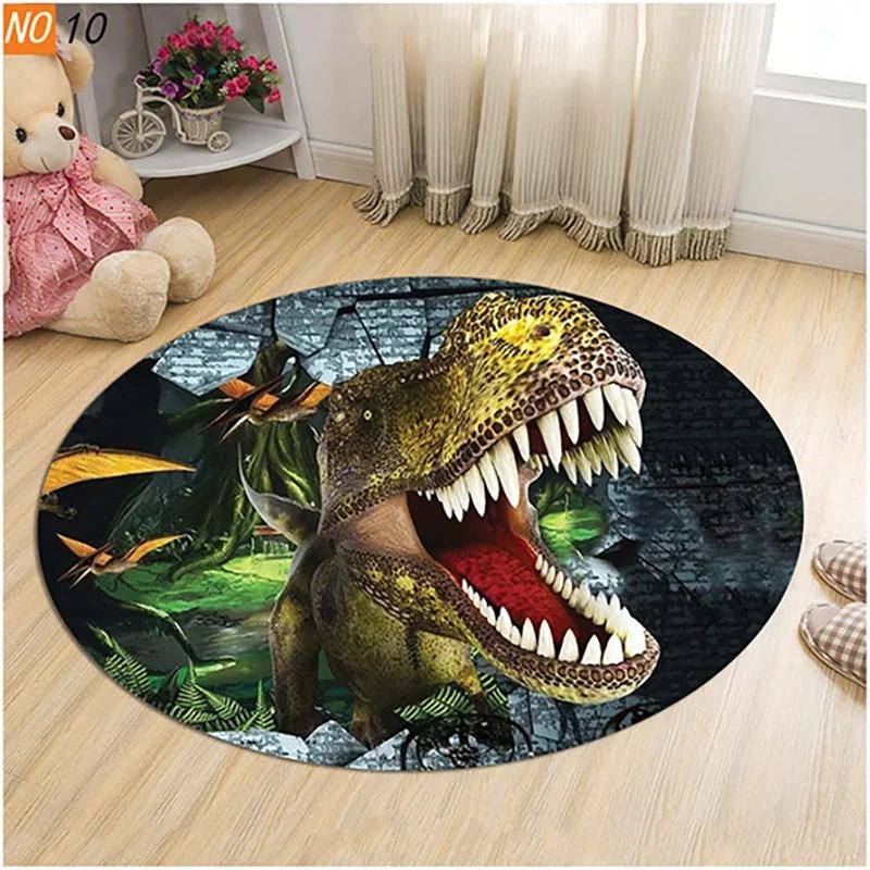 3D Dinosaur Print Round Rugs for Bedroom Area Floor Mats for Kids Room Bath Chair Mat Carpet Living Room Home Decor for Gifts 100cm
3D Dinosaur Print Round Rugs for Bedroom Area Floor Mats for Kids Room Bath Chair Mat Carpet Living Room Home Decor for Gifts 100cm