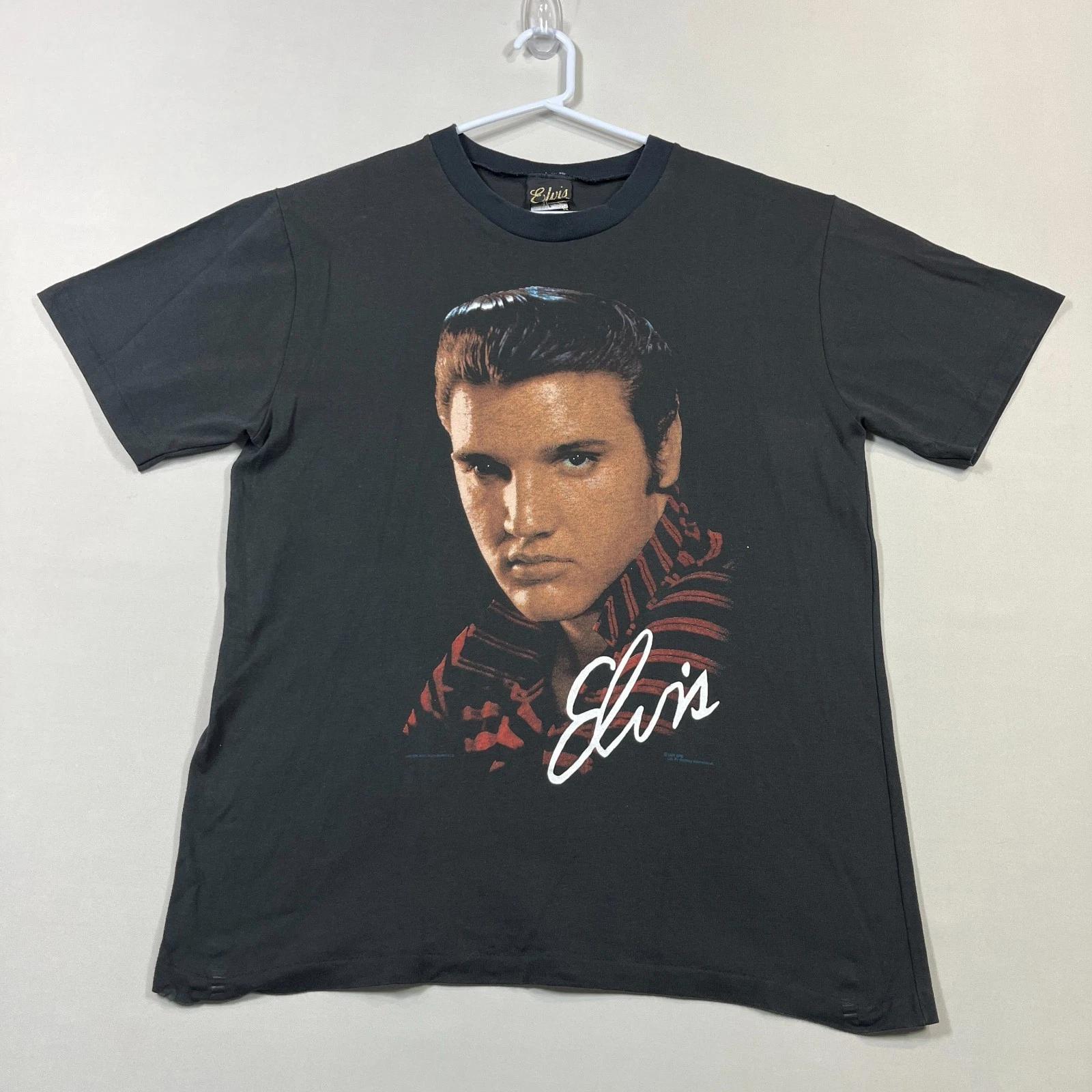 Vintage Elvis Presley T Shirt Top Heavy 90s Single Stitch Tee Mens Large L 4XL
Vintage Elvis Presley T Shirt Top Heavy 90s Single Stitch Tee Mens Large L 4XL