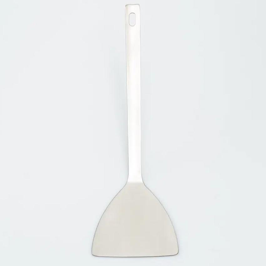 All-Stainless Steel Half-Moon Spatula (29cm) Silver
All-Stainless Steel Half-Moon Spatula (29cm) Silver
