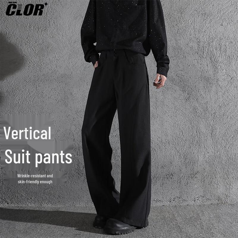 CLOR American Retro Loose Straight Flare Trousers L
CLOR American Retro Loose Straight Flare Trousers L