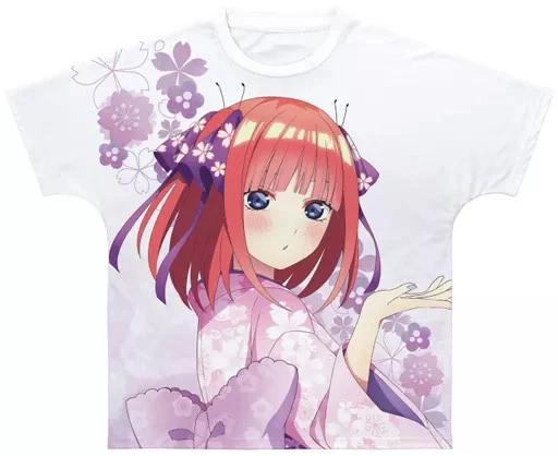 Armabianca Nakano Nino Wedding Quintuplets Sakura Kimono T T-Shirt White Purple 4XL
Armabianca Nakano Nino Wedding Quintuplets Sakura Kimono T T-Shirt White Purple 4XL