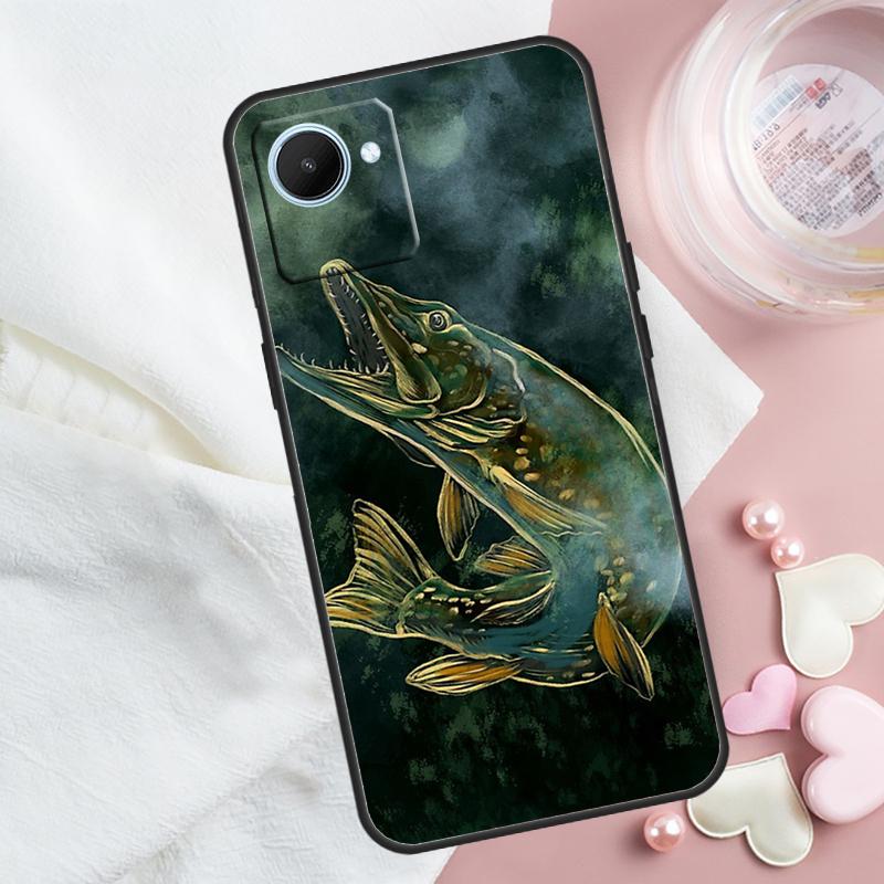 Pike Fish Fishing Lure For Realme GT 6T 6 5 GT7 Pro C67 C75 C61 C55 C53 C51 C21Y C25S 10 11 12 13 14 Pro Plus Case Realme 13 Pro Plus
Pike Fish Fishing Lure For Realme GT 6T 6 5 GT7 Pro C67 C75 C61 C55 C53 C51 C21Y C25S 10 11 12 13 14 Pro Plus Case Realme 13 Pro Plus