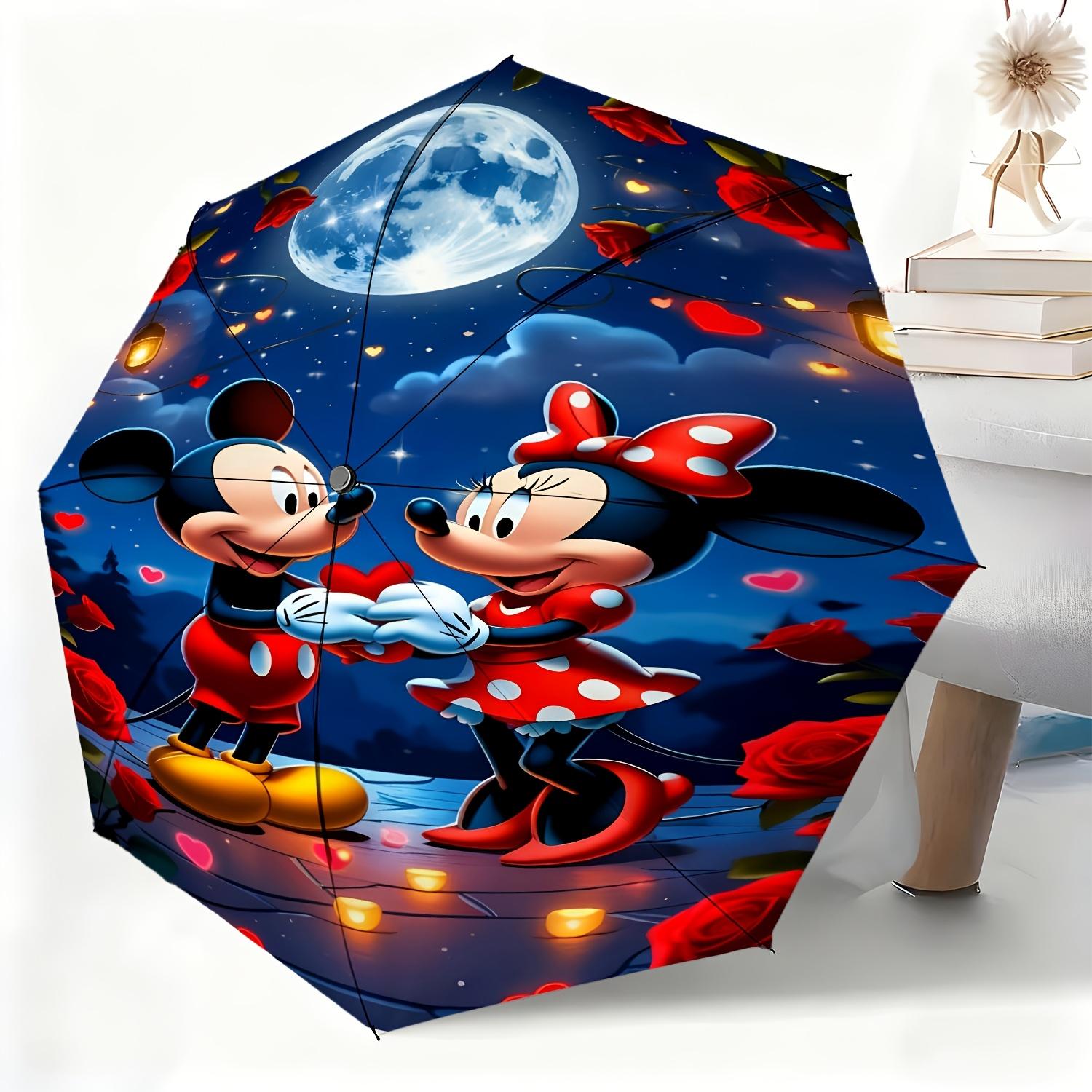 1pc Disney Mickey and Minnie Romantic Theme Automatic Umbrella, All-Occasion Dual-Use Umbrella for Rain or Shine, Portable Fol (as the picture,Iron&8K)
1pc Disney Mickey and Minnie Romantic Theme Automatic Umbrella, All-Occasion Dual-Use Umbrella for Rain or Shine, Portable Fol (as the picture,Iron&8K)