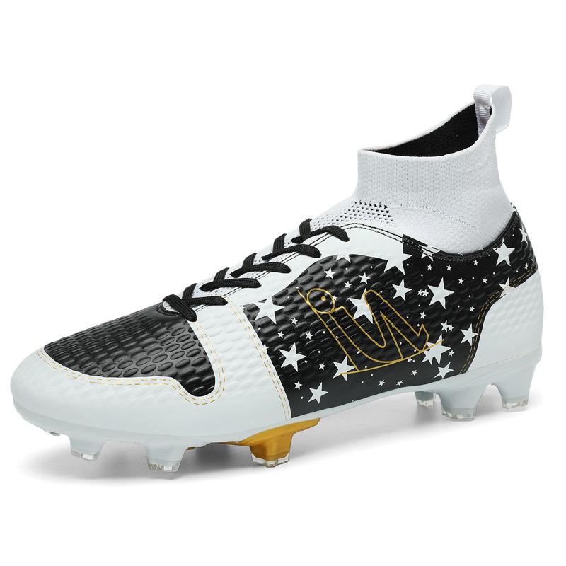 K100 Football Shoes Children Boys Girls Mid To High Height Flying Weave HG Long Nails FG Broken TF Flat Leather Surface Sport 42
K100 Football Shoes Children Boys Girls Mid To High Height Flying Weave HG Long Nails FG Broken TF Flat Leather Surface Sport 42