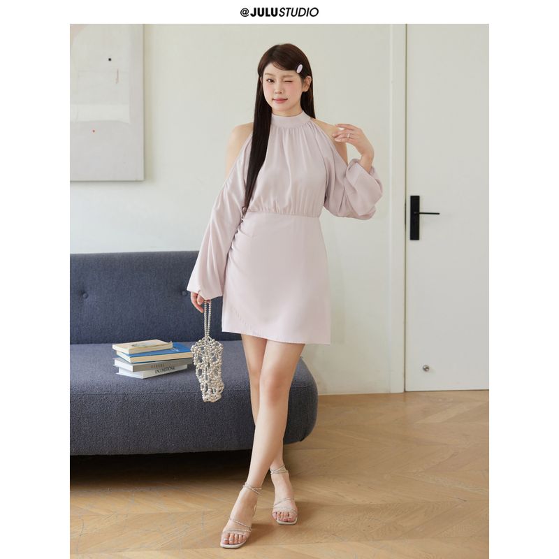 Julu Studio Know Know Know Slightly Oversized Girls French Pure Desire off-the-Shoulder Waist Fitted Figure Flattering Plus Size Dress Summer Light pink 2XL
Julu Studio Know Know Know Slightly Oversized Girls French Pure Desire off-the-Shoulder Waist Fitted Figure Flattering Plus Size Dress Summer Light pink 2XL