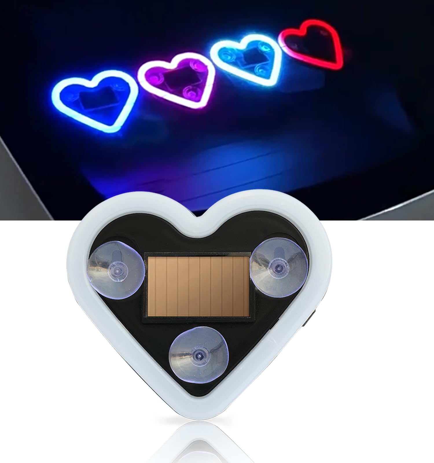 Car LED Ambient Light Heart Shape Solar Charging USB Type-C красный
Car LED Ambient Light Heart Shape Solar Charging USB Type-C красный