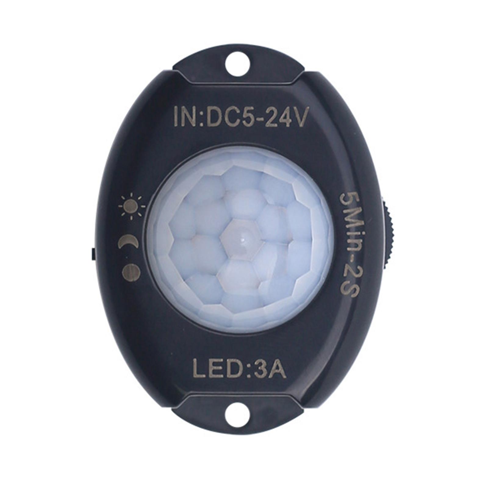 Human Body Sensors Switches Featuring Adjustable Delay Time Auto On/Off Light Controller Simple to Operate for Home Use чорний
Human Body Sensors Switches Featuring Adjustable Delay Time Auto On/Off Light Controller Simple to Operate for Home Use чорний