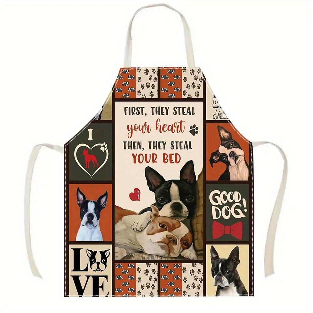 1pc Boston Terrier Dog Apron Linen Pet Lover Kitchen Cooking Baking Smock Adult Chef Gift Dog Owners Animal Art Design 38X47cm(15X19in)
1pc Boston Terrier Dog Apron Linen Pet Lover Kitchen Cooking Baking Smock Adult Chef Gift Dog Owners Animal Art Design 38X47cm(15X19in)