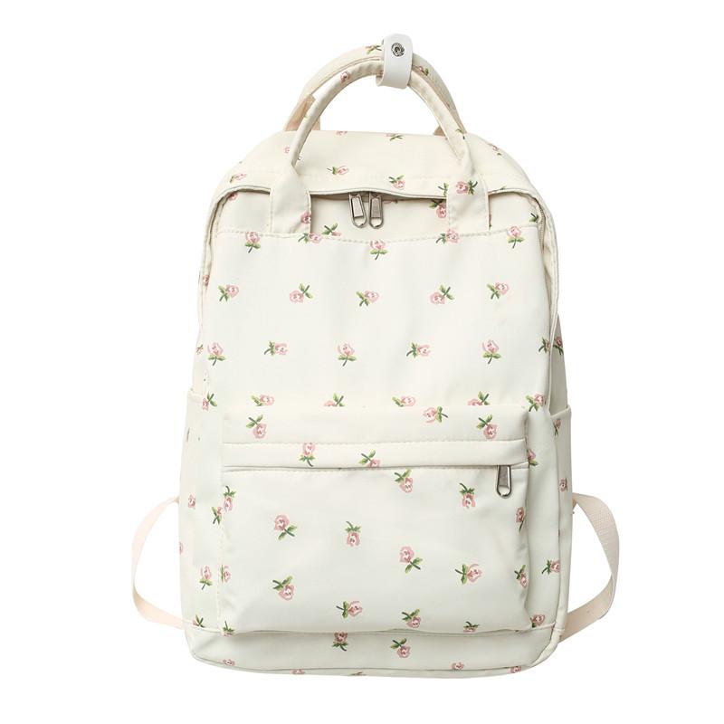 Gentle Little Floral Backpack for Female Korean Ins Artistic Small Fresh Middle and High School Students, College Style Backpack
Gentle Little Floral Backpack for Female Korean Ins Artistic Small Fresh Middle and High School Students, College Style Backpack