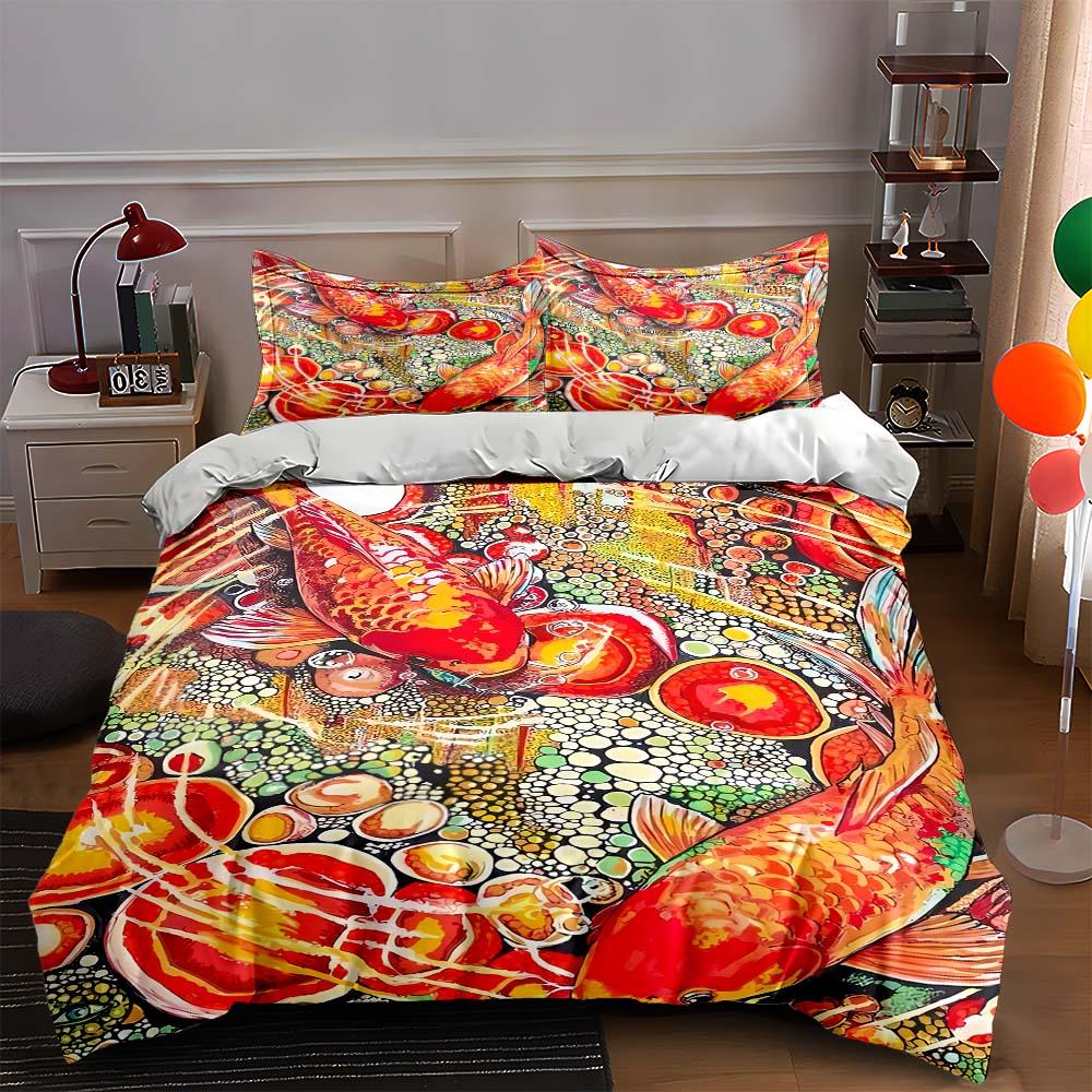 Vibrant, aquatic, abstract Bedding Duvet cover sets Duvet covers Pillowcases gifts (1 * Duvet Cover 2 * Pillowcases, without duvet insert) 135x200cm
Vibrant, aquatic, abstract Bedding Duvet cover sets Duvet covers Pillowcases gifts (1 * Duvet Cover 2 * Pillowcases, without duvet insert) 135x200cm