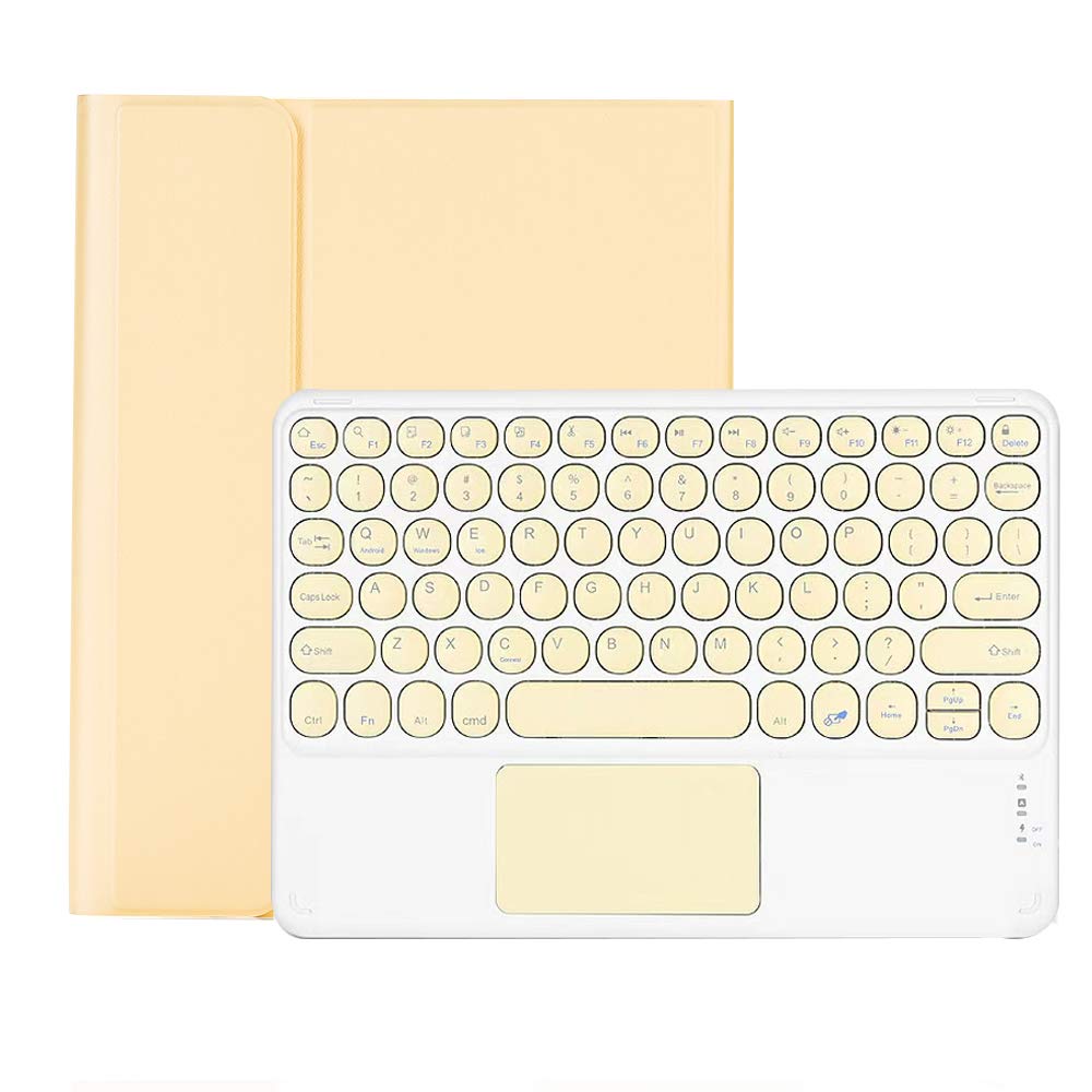 Чехол-клавиатура для iPad Air 11 с подставкой для карандаша круглый блокнот полностью желтый дюйм/Air4/Air5, съемный, тачпад, хранение, функция, колпачок клавиши, стиль,
Чехол-клавиатура для iPad Air 11 с подставкой для карандаша круглый блокнот полностью желтый дюйм/Air4/Air5, съемный, тачпад, хранение, функция, колпачок клавиши, стиль,