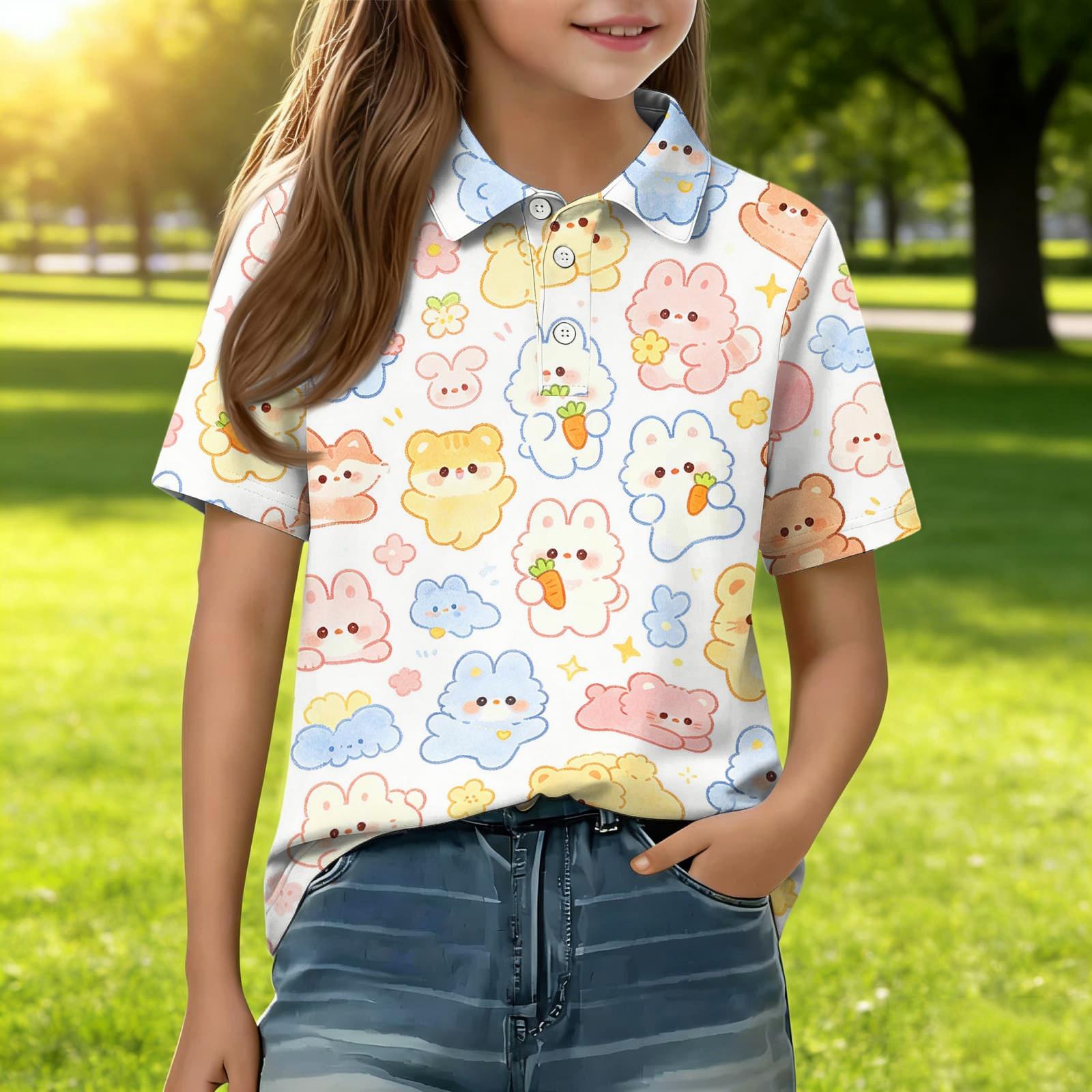 Kids Casual Short Sleeve Polo Shirt Animal Print Lightweight Soft Fabric Comfortable Fit Durable Stitching Breathable Material 140 бежевый
Kids Casual Short Sleeve Polo Shirt Animal Print Lightweight Soft Fabric Comfortable Fit Durable Stitching Breathable Material 140 бежевый