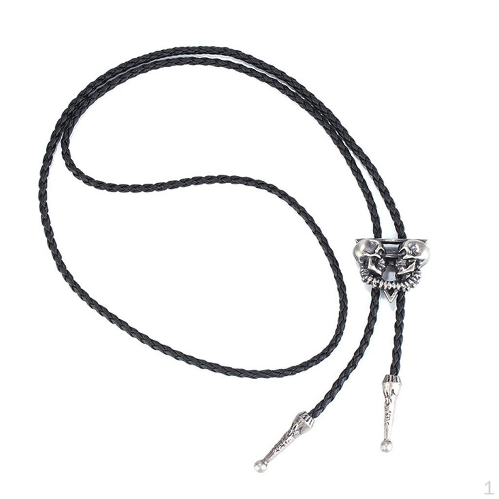 Alloy Skull Bolo Tie Indian Dance - Copper, as described Antique Silver
Alloy Skull Bolo Tie Indian Dance - Copper, as described Antique Silver