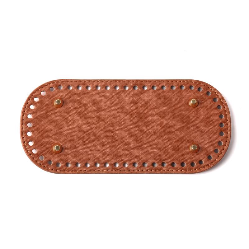 Haichuang DIY Weaving Accessories - PU Leather Oval Bag Base, Cross Pattern, 22x10cm світло-коричневого кольору
Haichuang DIY Weaving Accessories - PU Leather Oval Bag Base, Cross Pattern, 22x10cm світло-коричневого кольору
