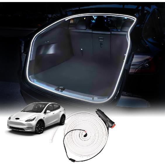 for Tesla Model Y 2020 2021 2022 2023 LED Rear Trunk Cargo Light Interior Decoration Lights Accessories Waterproof DC 15V White Light White Light
for Tesla Model Y 2020 2021 2022 2023 LED Rear Trunk Cargo Light Interior Decoration Lights Accessories Waterproof DC 15V White Light White Light