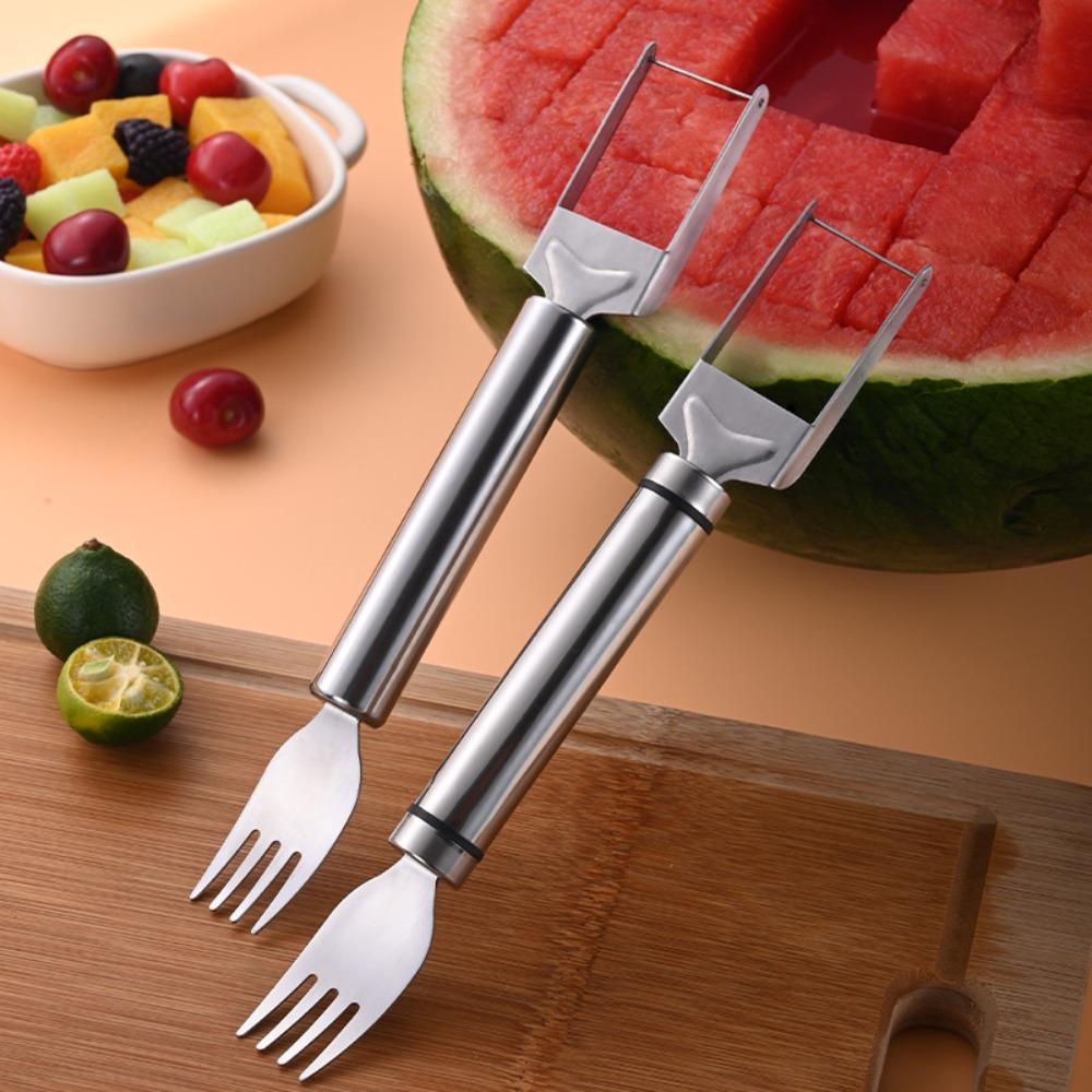 Stainless Steel Watermelon Slicer 2 in 1 Windmill Watermelon Cutter Home Use black coil handle
Stainless Steel Watermelon Slicer 2 in 1 Windmill Watermelon Cutter Home Use black coil handle