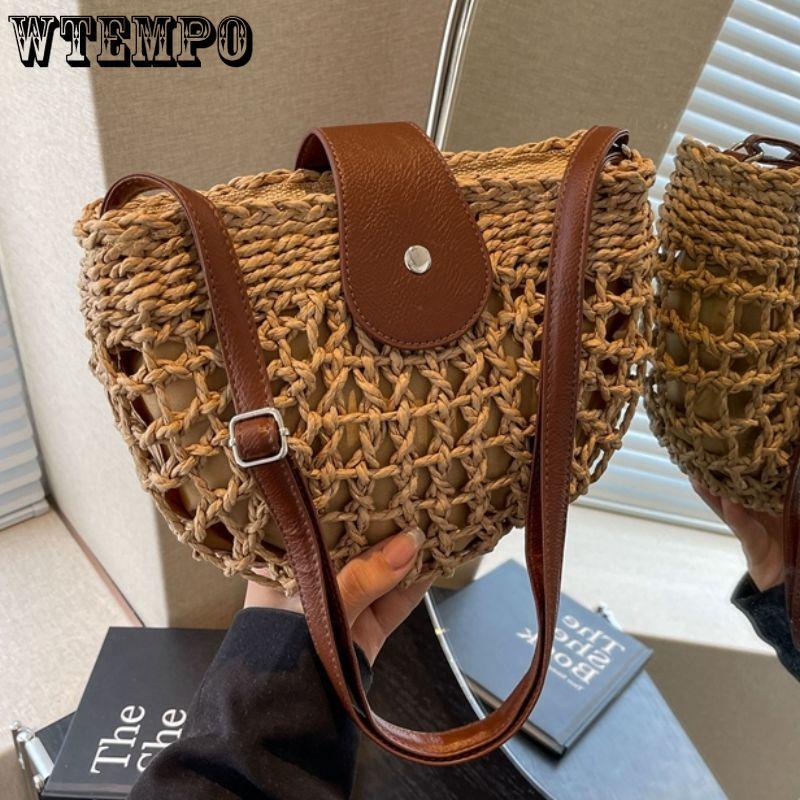 Summer Women s Vintage Grass Woven Bag Crossbody Shoulder Bag Armpit Saddle Bag Woven Small Bag хаки
Summer Women s Vintage Grass Woven Bag Crossbody Shoulder Bag Armpit Saddle Bag Woven Small Bag хаки
