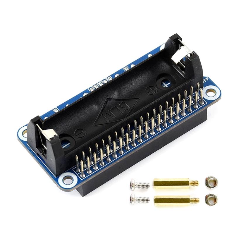 For RaspberryPi Li-ion Battery HAT Adapter Bi-Directional Quick Charge Supports SFCP 5V Output for RaspberryPi 4B/3B+
For RaspberryPi Li-ion Battery HAT Adapter Bi-Directional Quick Charge Supports SFCP 5V Output for RaspberryPi 4B/3B+