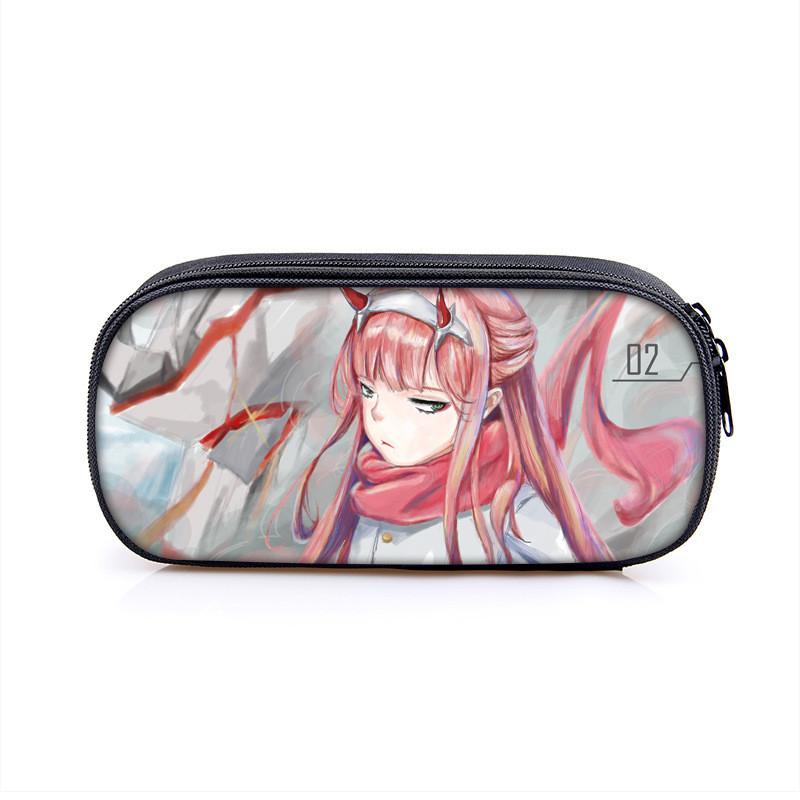 Пенал Darling In The Franxx, вместительный, нейлоновый, для студентов. 1
Пенал Darling In The Franxx, вместительный, нейлоновый, для студентов. 1