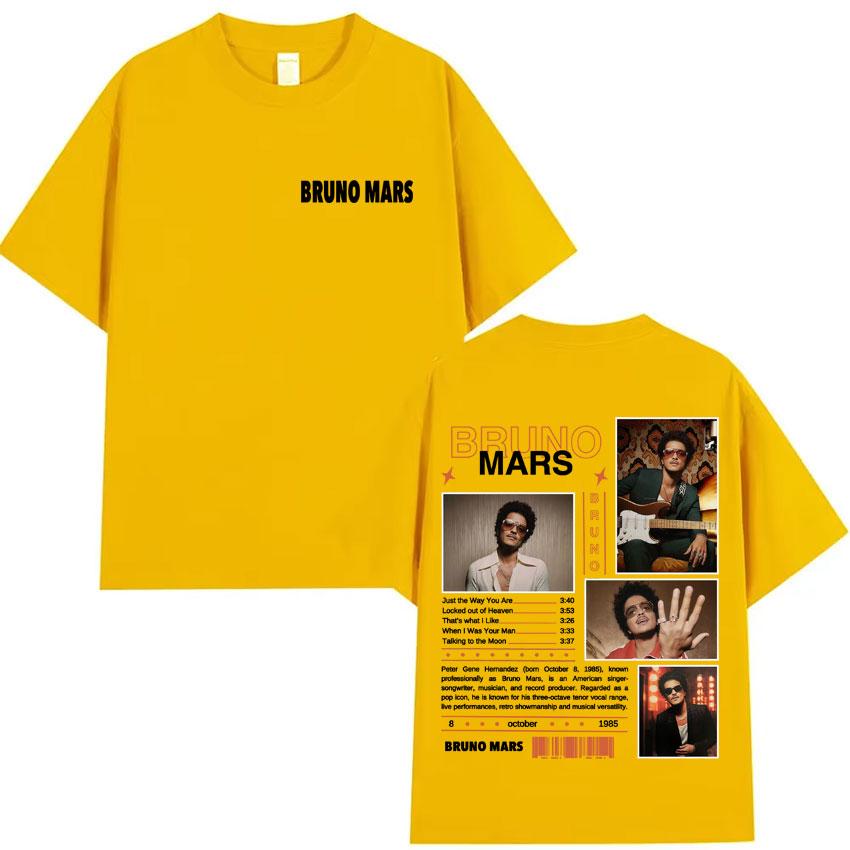 Rapper Bruno Mars Tour 2026Graphics Print T Shirt High Quality Unisexs Harajuku Tshirt Summer Tee Shirt Fans Gift 4XL
Rapper Bruno Mars Tour 2026Graphics Print T Shirt High Quality Unisexs Harajuku Tshirt Summer Tee Shirt Fans Gift 4XL