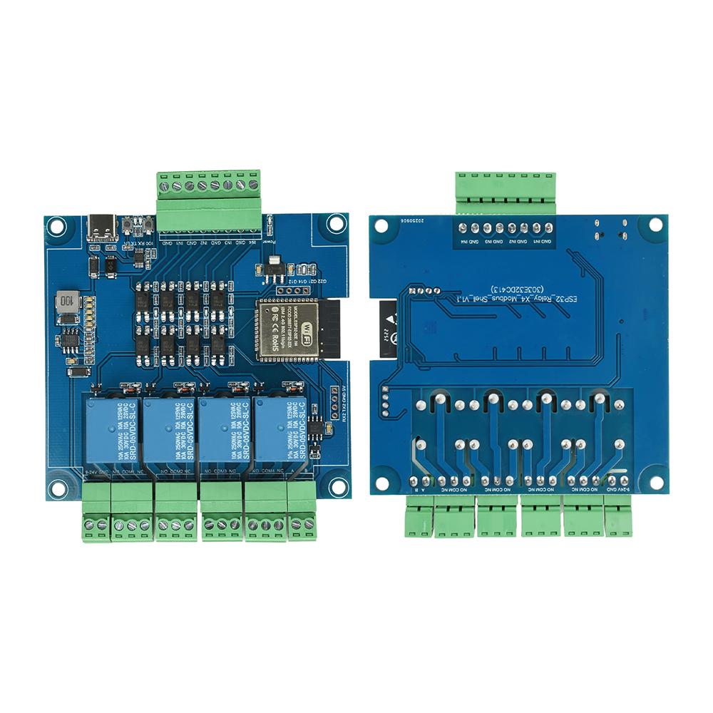 DC 9-24V 4-Channel/8-Channel Esp32 Rs485 Modbus Wifi Bluetooth Development Board Relay Optocoupler Isolation Module Tyep C
DC 9-24V 4-Channel/8-Channel Esp32 Rs485 Modbus Wifi Bluetooth Development Board Relay Optocoupler Isolation Module Tyep C