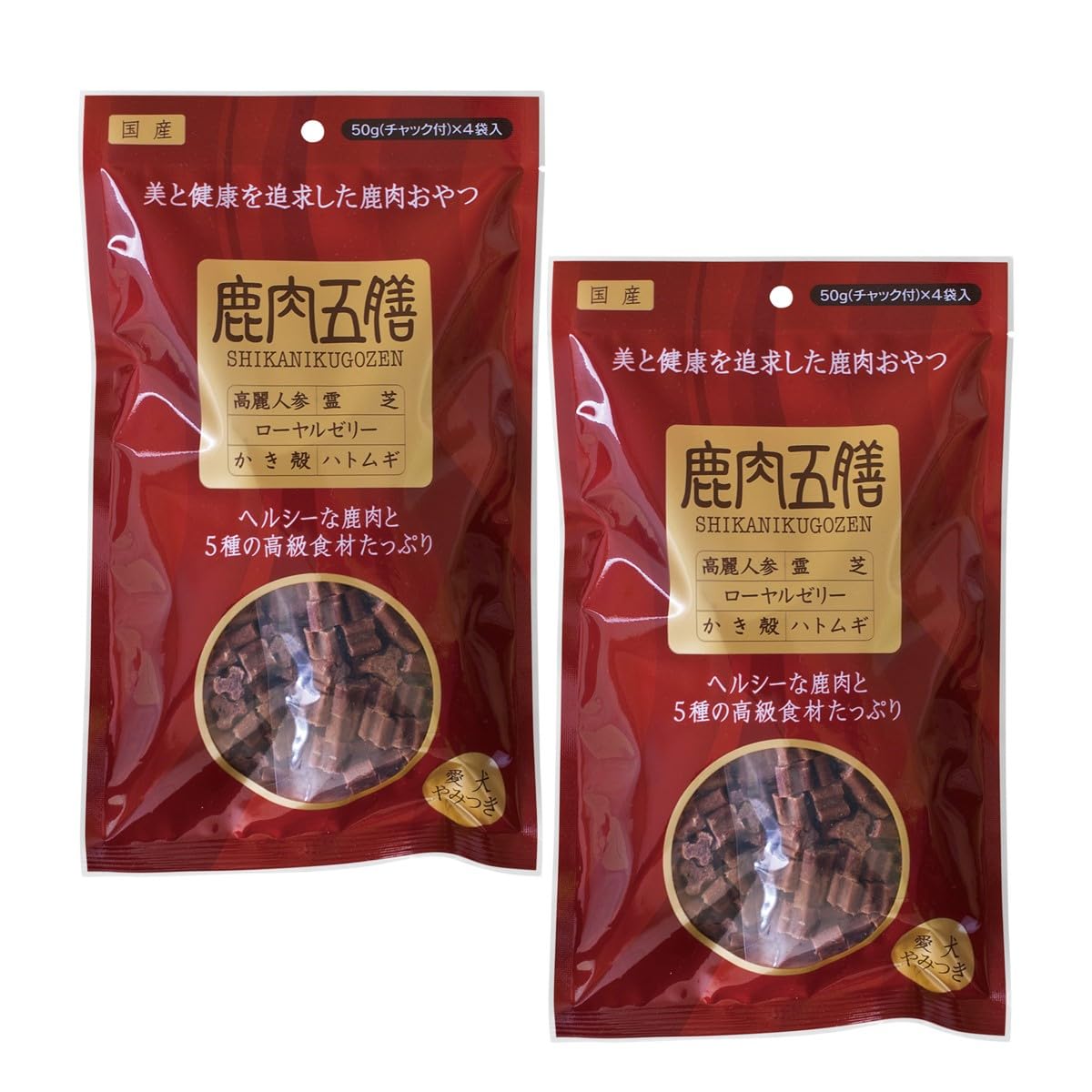 Orient Shokai Venison Treats for Dogs, 200g, Set of 2
Orient Shokai Venison Treats for Dogs, 200g, Set of 2