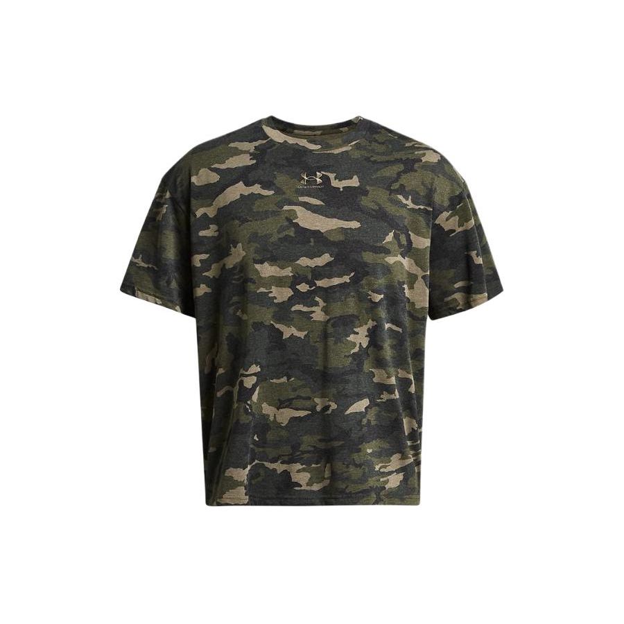 Under Armour Camouflage Ribbed Crew Neck Pullover Short Sleeve Drop Shoulder T-Shirt Men Tops Guard-Green 1382897-391
Under Armour Camouflage Ribbed Crew Neck Pullover Short Sleeve Drop Shoulder T-Shirt Men Tops Guard-Green 1382897-391