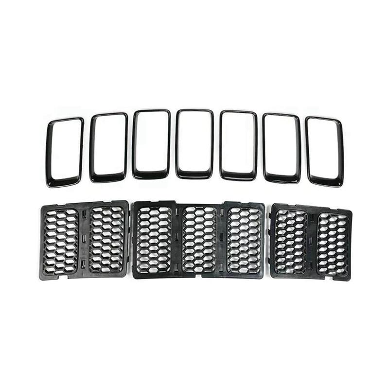 M63K-10X Front Grille ert Ring Mesh Trim Cover Kit For Jeep Grand Cherokee 2014-2016 чорний
M63K-10X Front Grille ert Ring Mesh Trim Cover Kit For Jeep Grand Cherokee 2014-2016 чорний