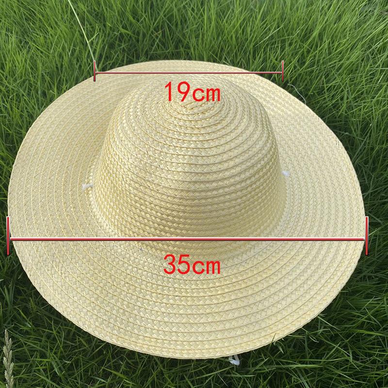Summer Simple Straw Hats Women Men Wide Brim Beach Sun Hat Uv Protection Fishing Caps Farm Straw Hat With Windproof Rope Panama One Size
Summer Simple Straw Hats Women Men Wide Brim Beach Sun Hat Uv Protection Fishing Caps Farm Straw Hat With Windproof Rope Panama One Size