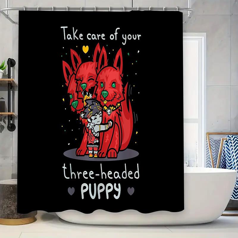Cute Three Headed Dragon Shower Curtain Fantasy Creature Bathroom Decor Gaming Room Anime Decor Gift Home Decor Wall Art W60H190(CM)-1 Pcs
Cute Three Headed Dragon Shower Curtain Fantasy Creature Bathroom Decor Gaming Room Anime Decor Gift Home Decor Wall Art W60H190(CM)-1 Pcs