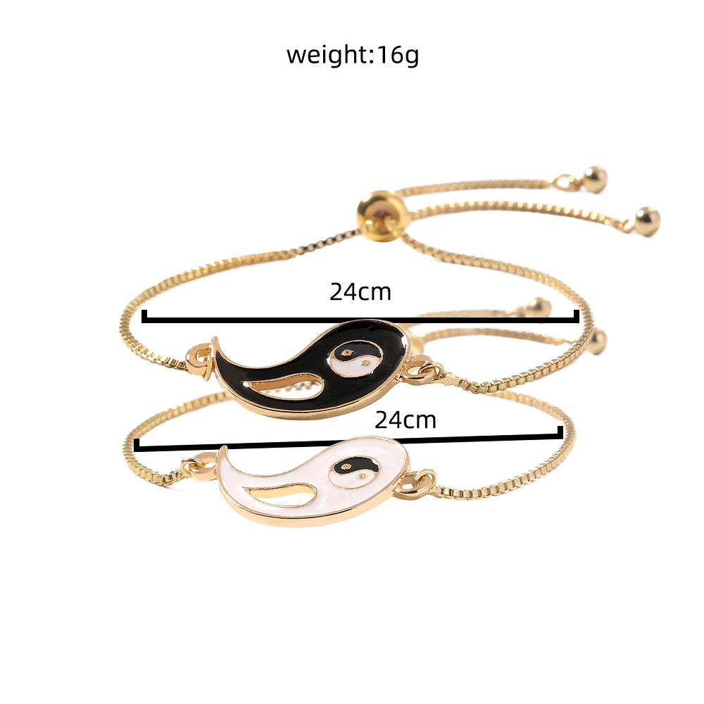 Регулируемый браслет Инь Ян Багуа - Унисекс, студенческий, ко Дню святого Валентина
Регулируемый браслет Инь Ян Багуа - Унисекс, студенческий, ко Дню святого Валентина