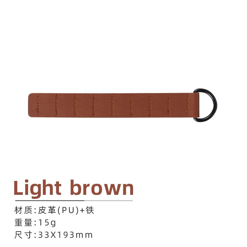 CLS 8-hole Ground Nail Storage Chain PU Leather Portable Tent Nail Storage Bag Outdoor Camping Nail Bag Storage Accessory Chain світло-коричневого кольору
CLS 8-hole Ground Nail Storage Chain PU Leather Portable Tent Nail Storage Bag Outdoor Camping Nail Bag Storage Accessory Chain світло-коричневого кольору