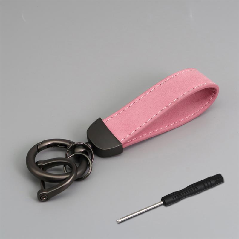 Роскошный автомобильный брелок для ключей из натуральной кожи, однотонная пряжка, автомобильный брелок для ключей, автомобильные аксессуары, подарок розовый
Роскошный автомобильный брелок для ключей из натуральной кожи, однотонная пряжка, автомобильный брелок для ключей, автомобильные аксессуары, подарок розовый