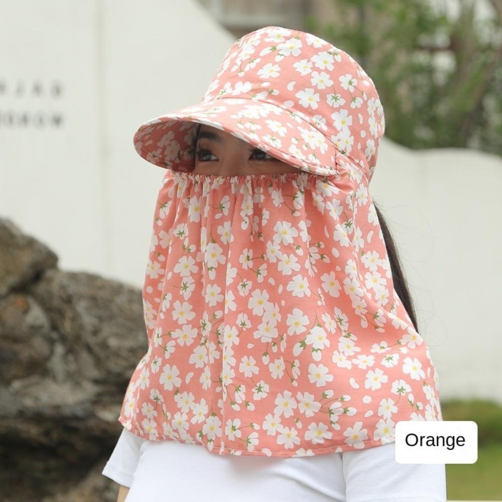 Wide Brim Sun Hat Breathable Sunscreen Hat Fashion Sun Visor Cap Summer Orange
Wide Brim Sun Hat Breathable Sunscreen Hat Fashion Sun Visor Cap Summer Orange
