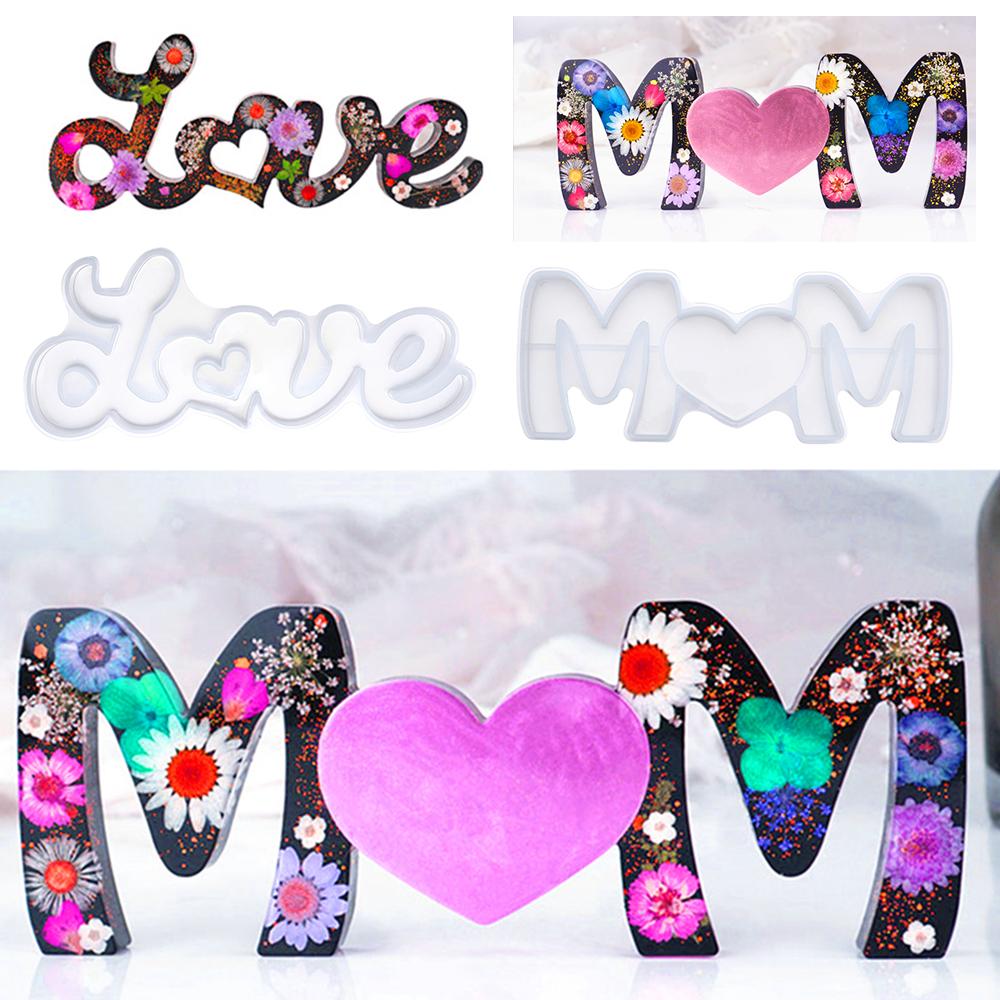 LOVE Resin Crafts Mother s Day Jewelry Making Tools Casting Molds Letters Resin Mold Silicone Mould
LOVE Resin Crafts Mother s Day Jewelry Making Tools Casting Molds Letters Resin Mold Silicone Mould
